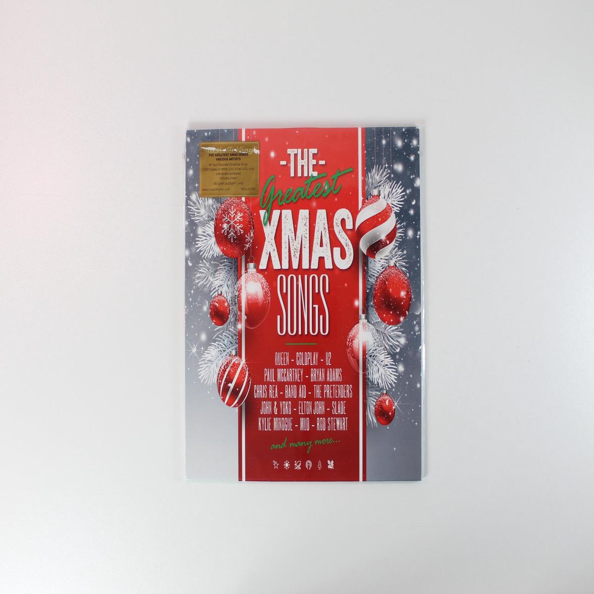 Various - The Greatest Xmas Songs on Music on Vinyl Ltd Numbered White Red Vinyl