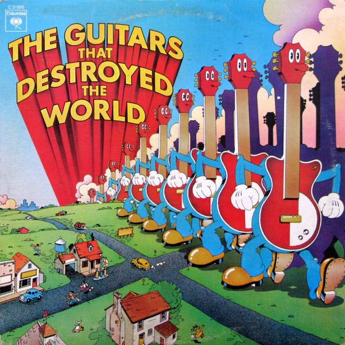Various  The Guitars That Destroyed The World LP