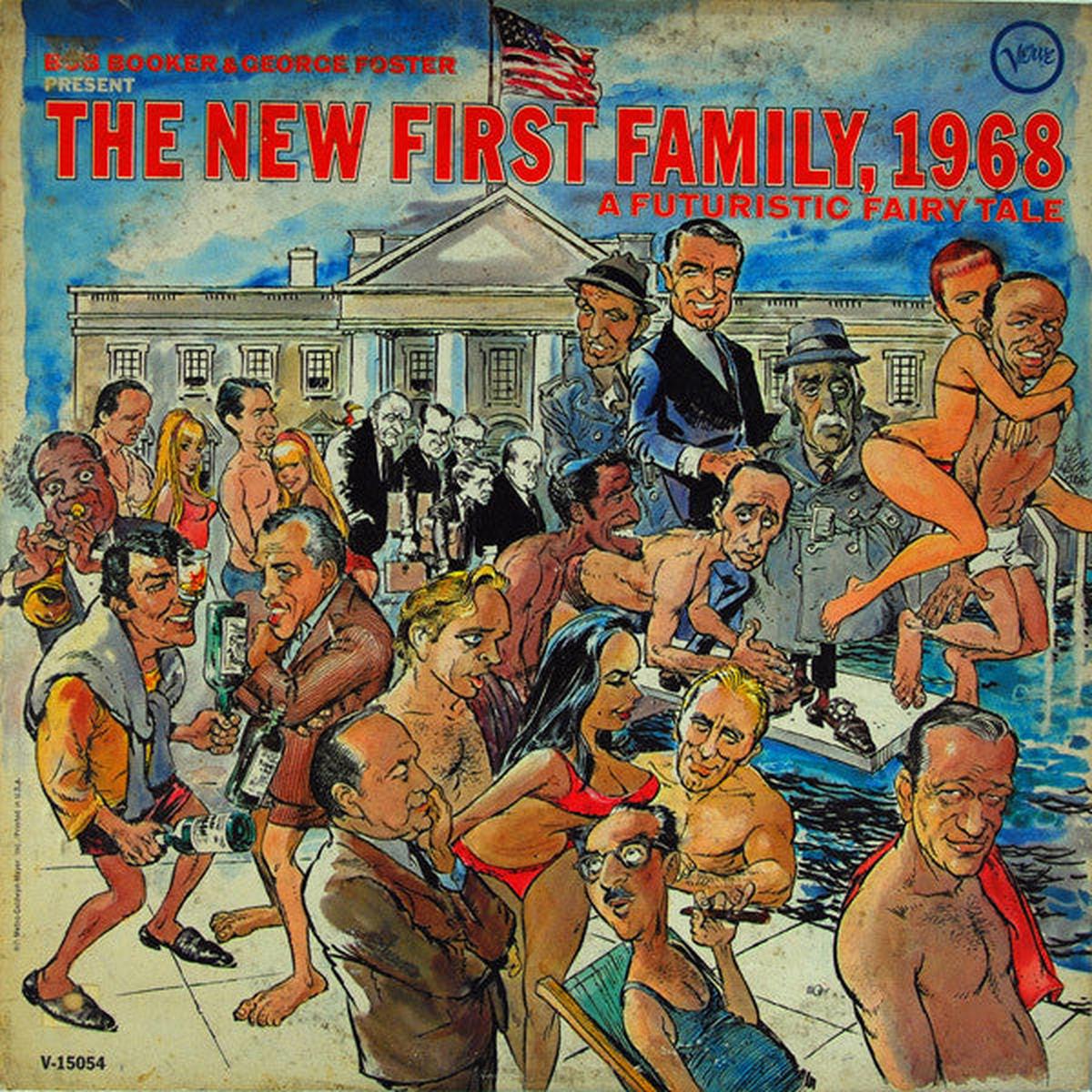 Bob Booker & George Foster  The New First Family, 1968 - A Futuristic Fairy Tale LP
