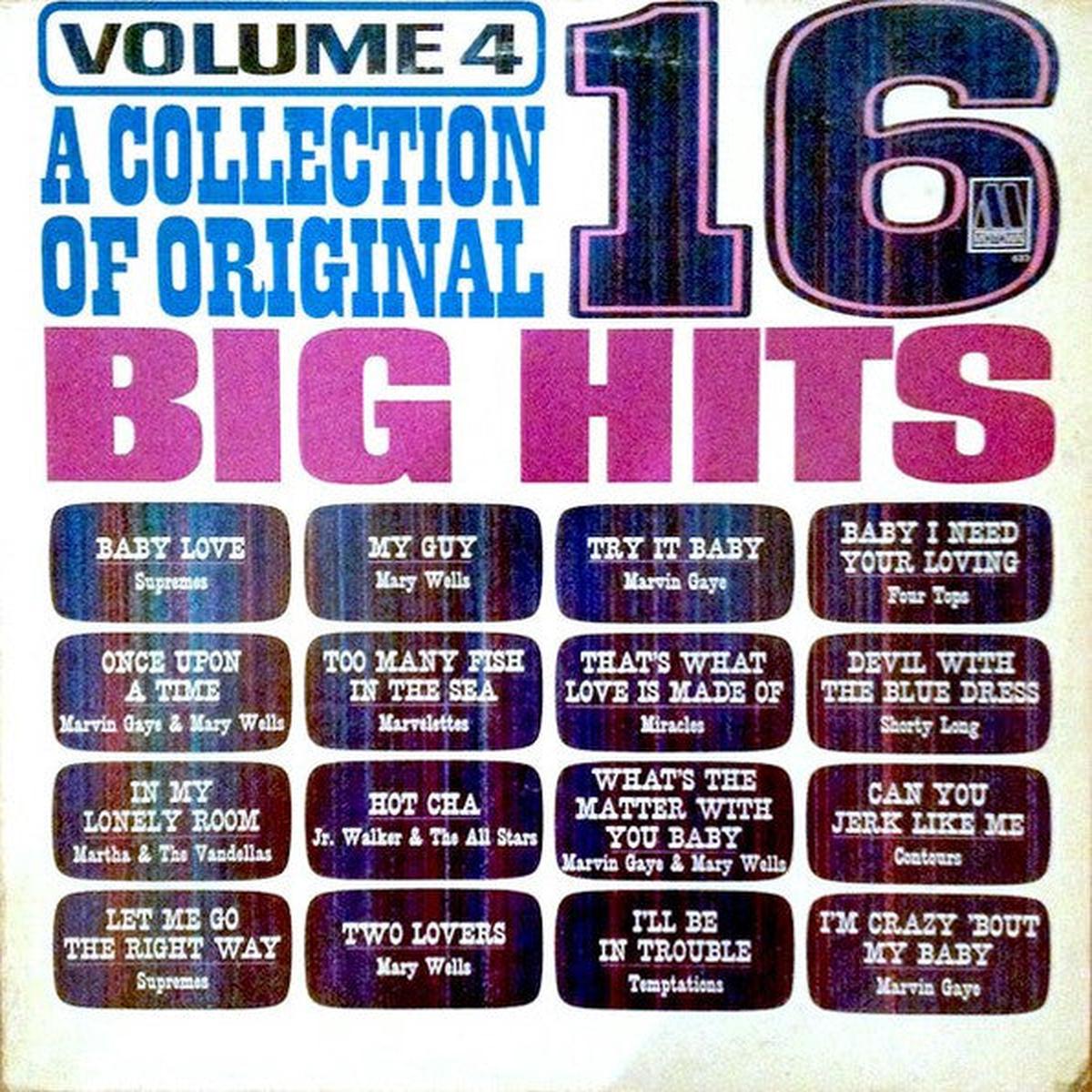 Various  A Collection Of 16 Original Big Hits - Vol. 4 LP