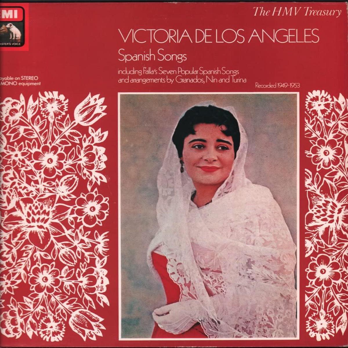 Victoria De Los Angeles Sings Spanish Songs LP