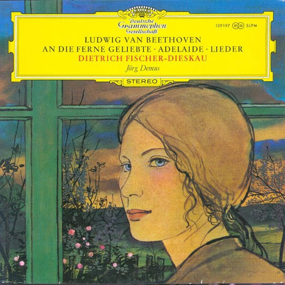 Beethoven / Dietrich Fischer-Dieskau / Jrg Demus  An Die Ferne Geliebte  Adelaide  Lieder LP