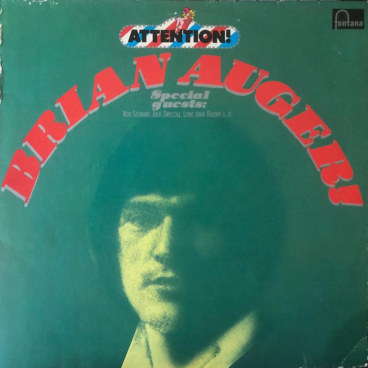 Brian Auger Attention! Brian Auger! LP