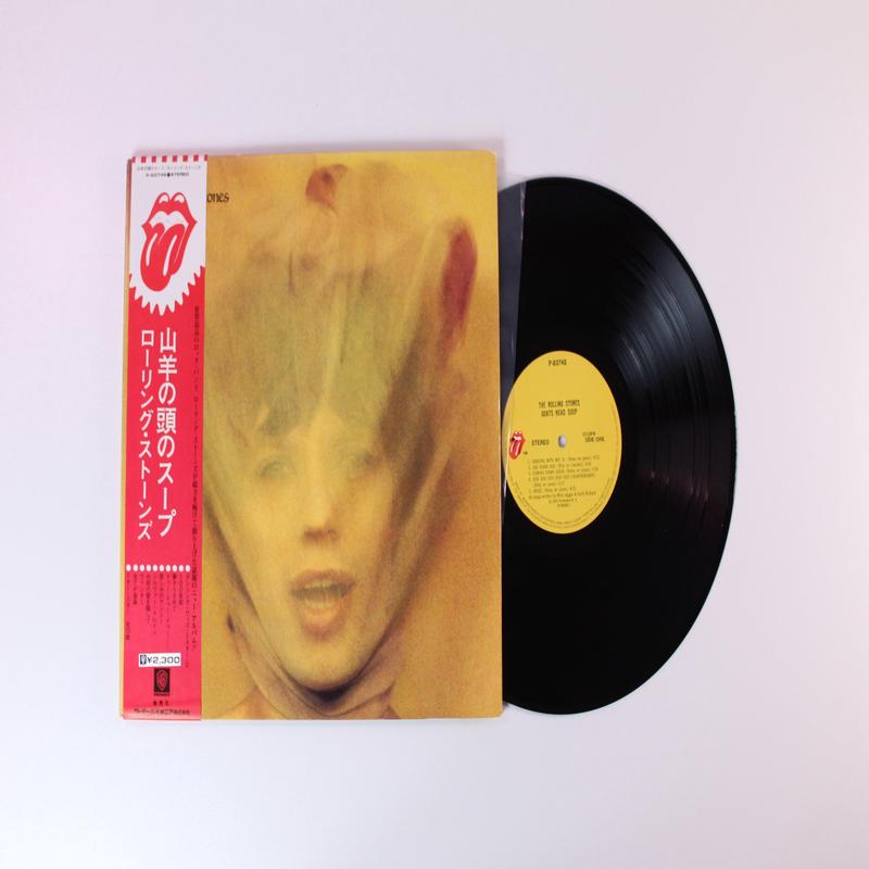 The Rolling Stones - Goats Head Soup on Rolling Stones Records - 1974 Japanese pressing