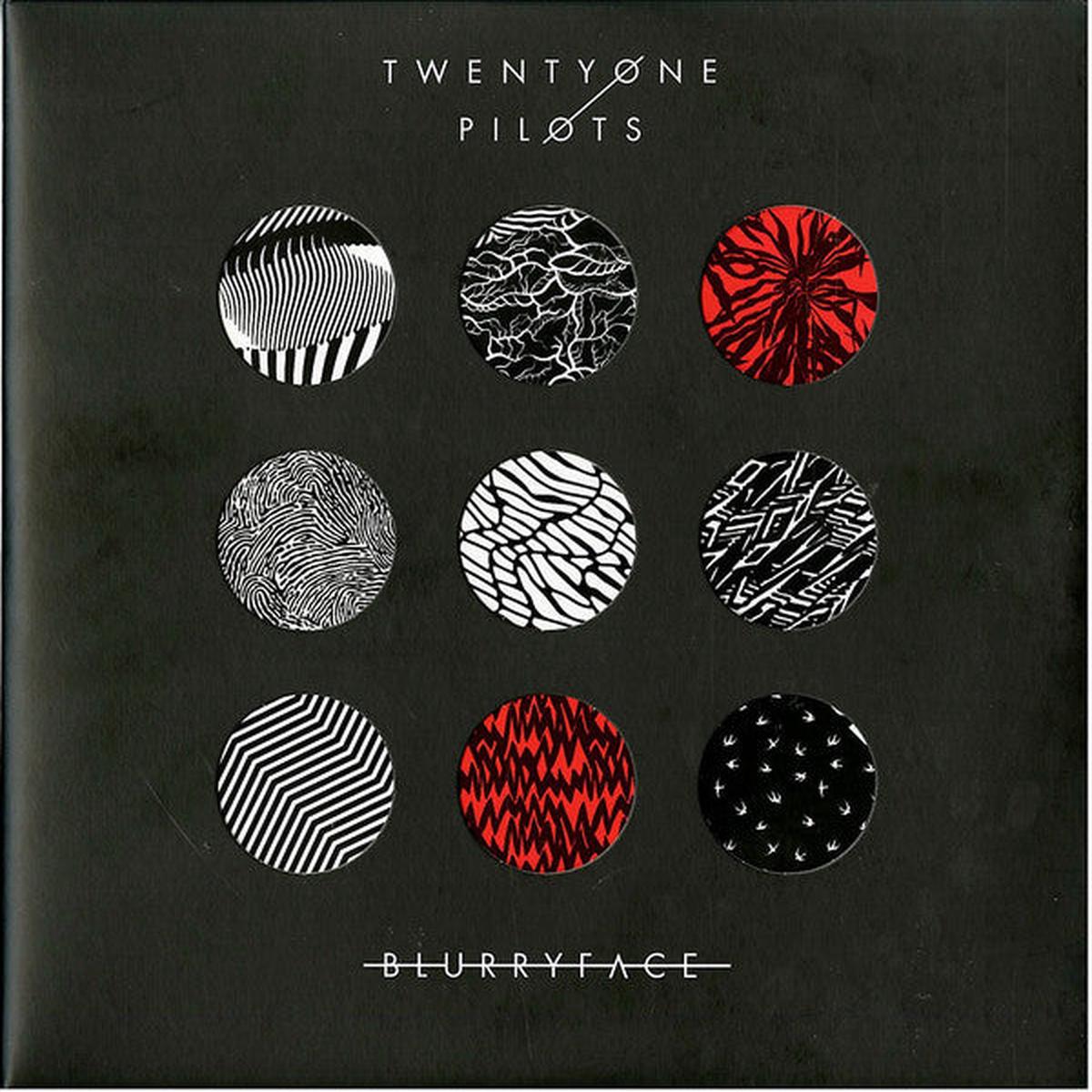 Twenty One Pilots  Blurryface (Red Translucent & Black Split) 2LP