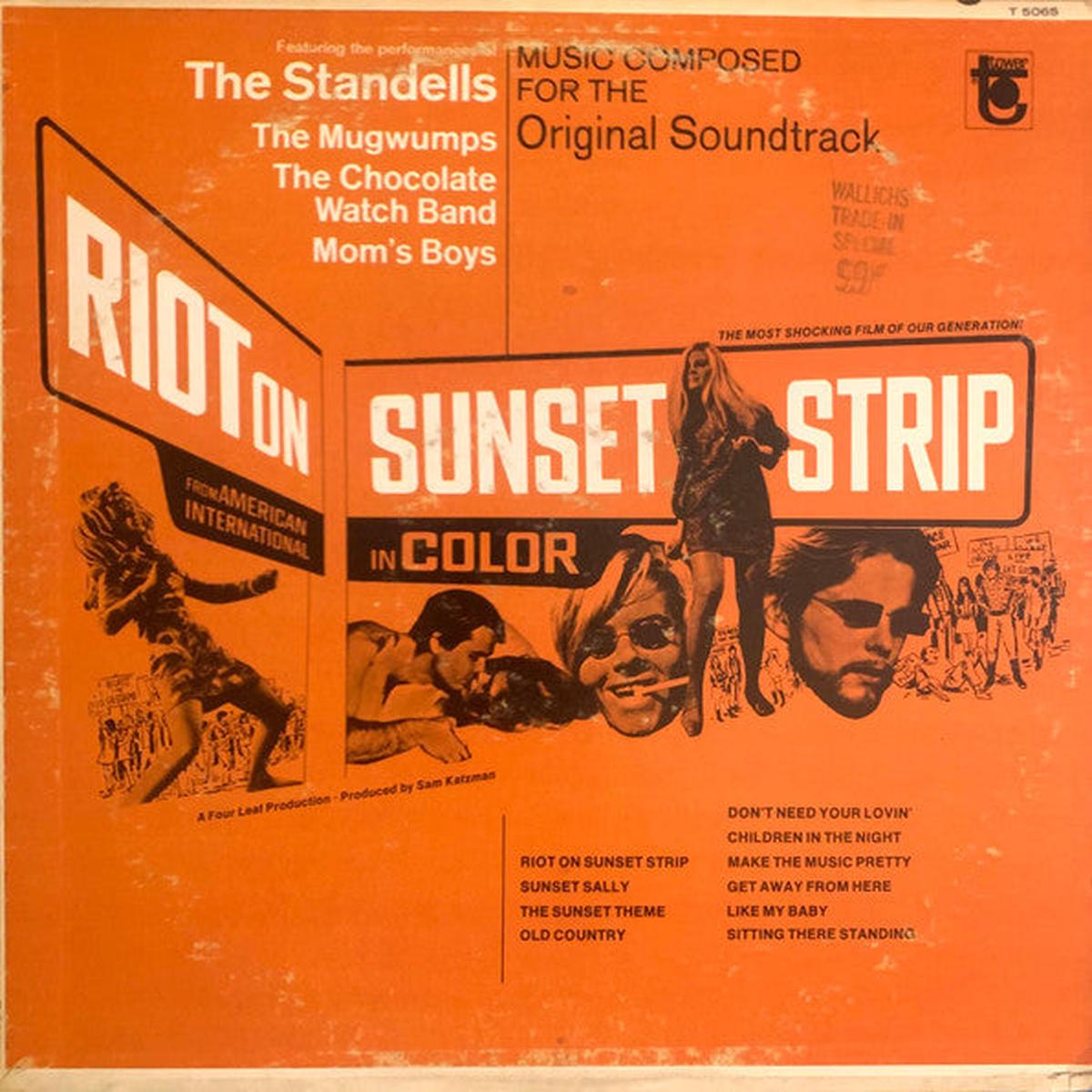 Various  Riot On Sunset Strip LP