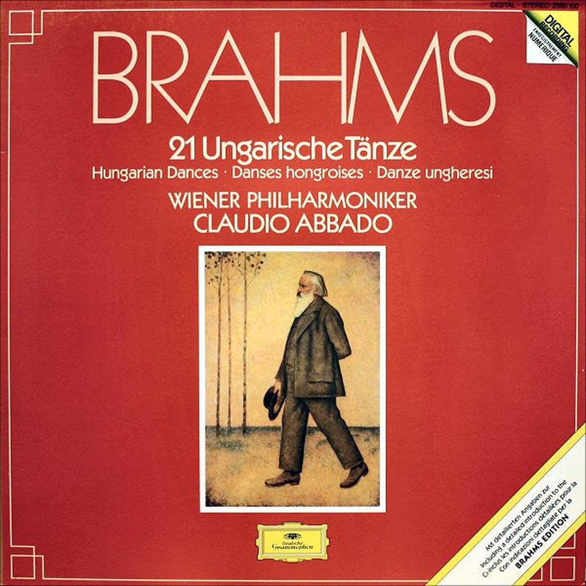 Brahms - Wiener Philharmoniker, Claudio Abbado  21 Ungarische Tnze LP
