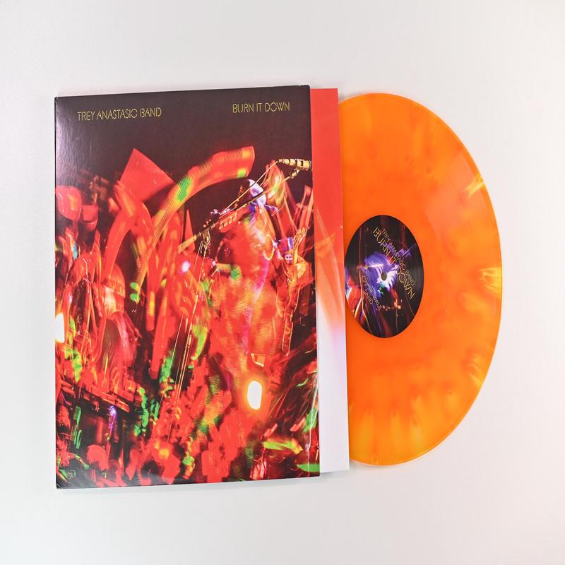 Trey Anastasio - Burn It Down on Rubber Jungle Plasma Orange Vinyl