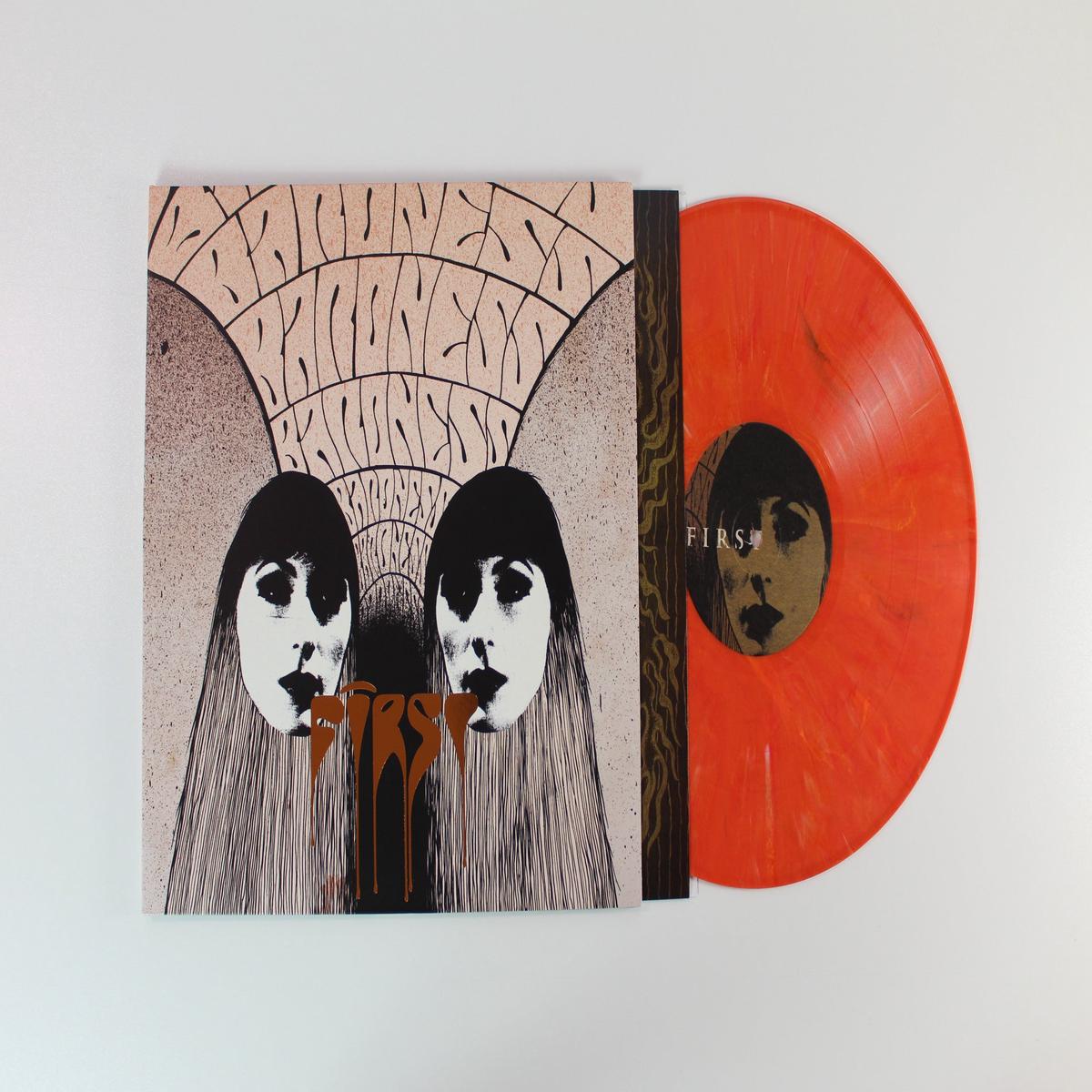 Baroness - First Second Reissue on Hyperrealist Orange Marbled Vinyl