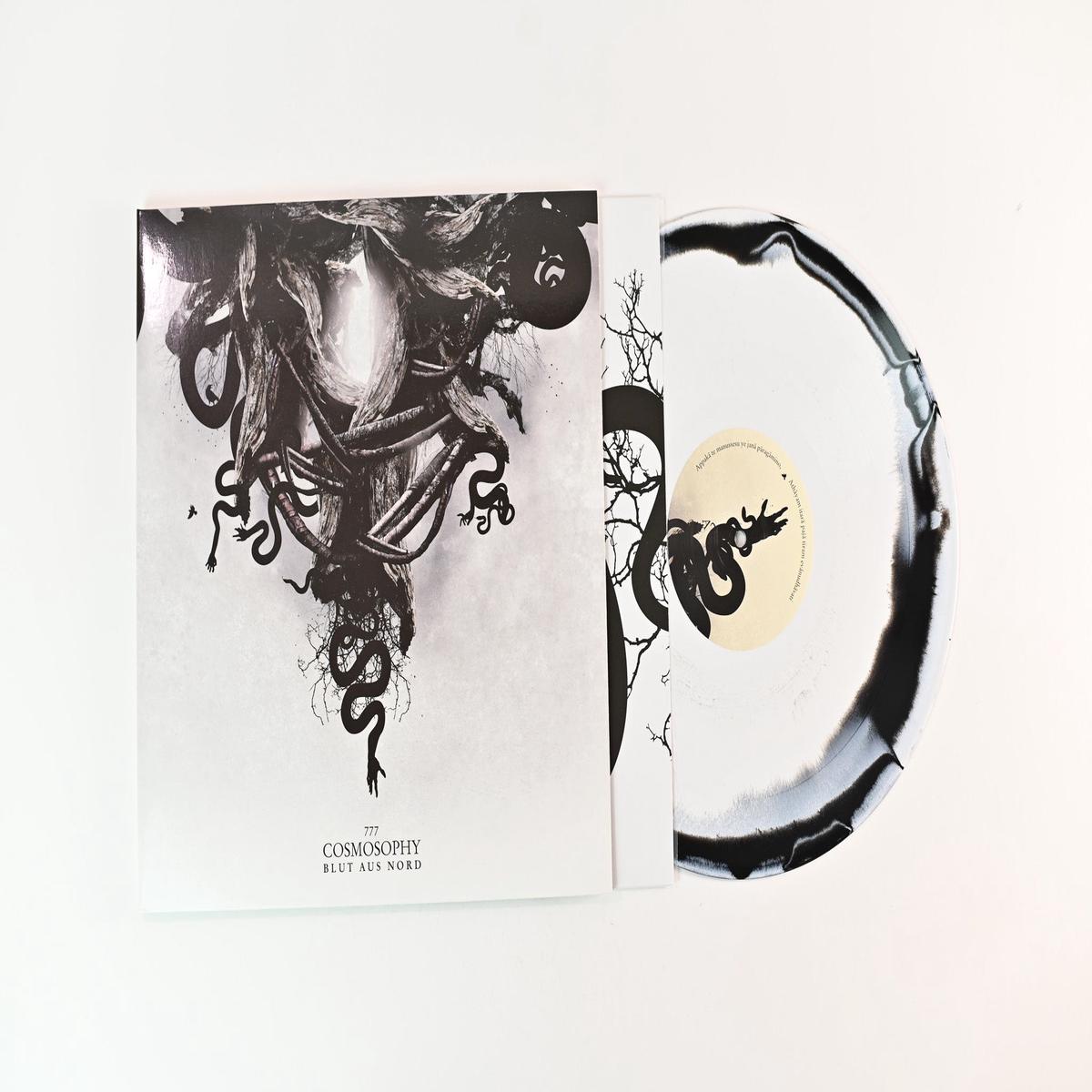 Blut Aus Nord - 777 - Cosmosophy on Debemur Morti Productions - BlackWhite Starburst colored vinyl
