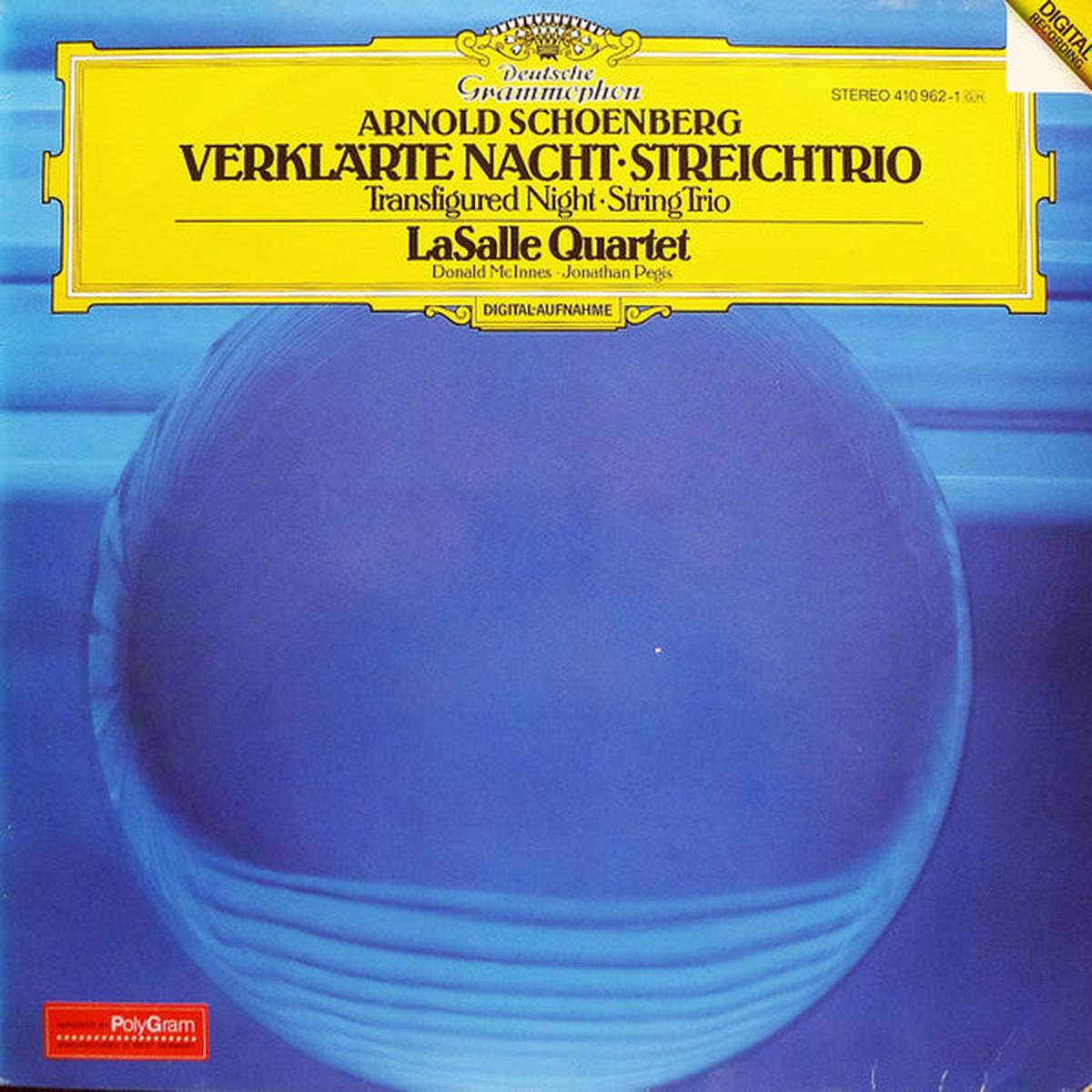 Arnold Schoenberg - Transfigured Night  String Trio LP