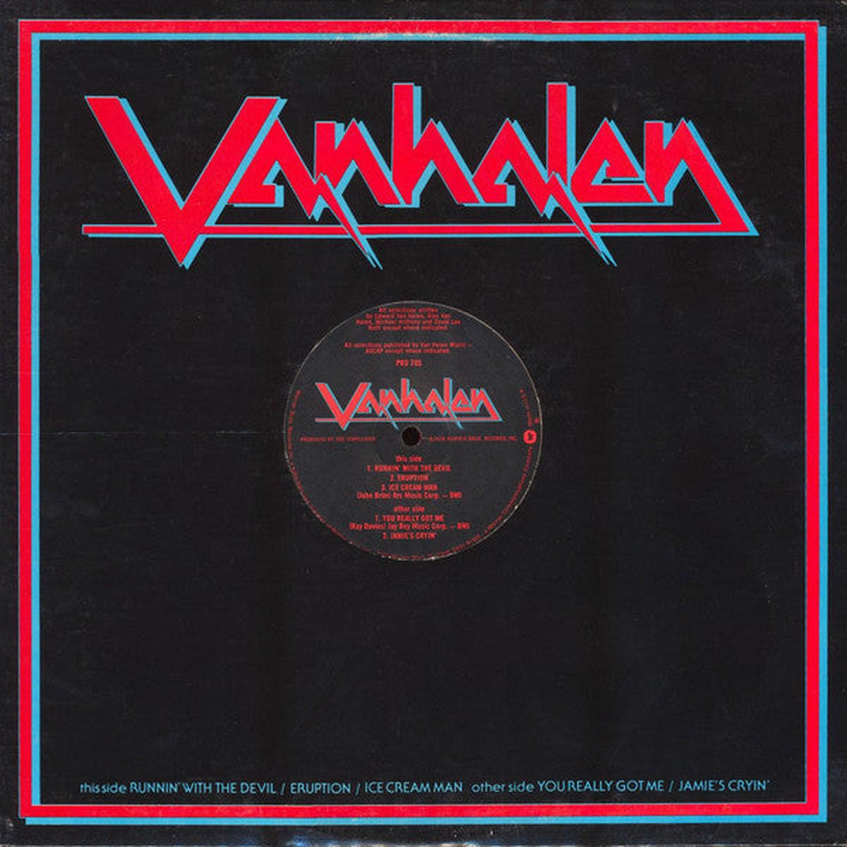 Van Halen Runnin' With The Devil LP