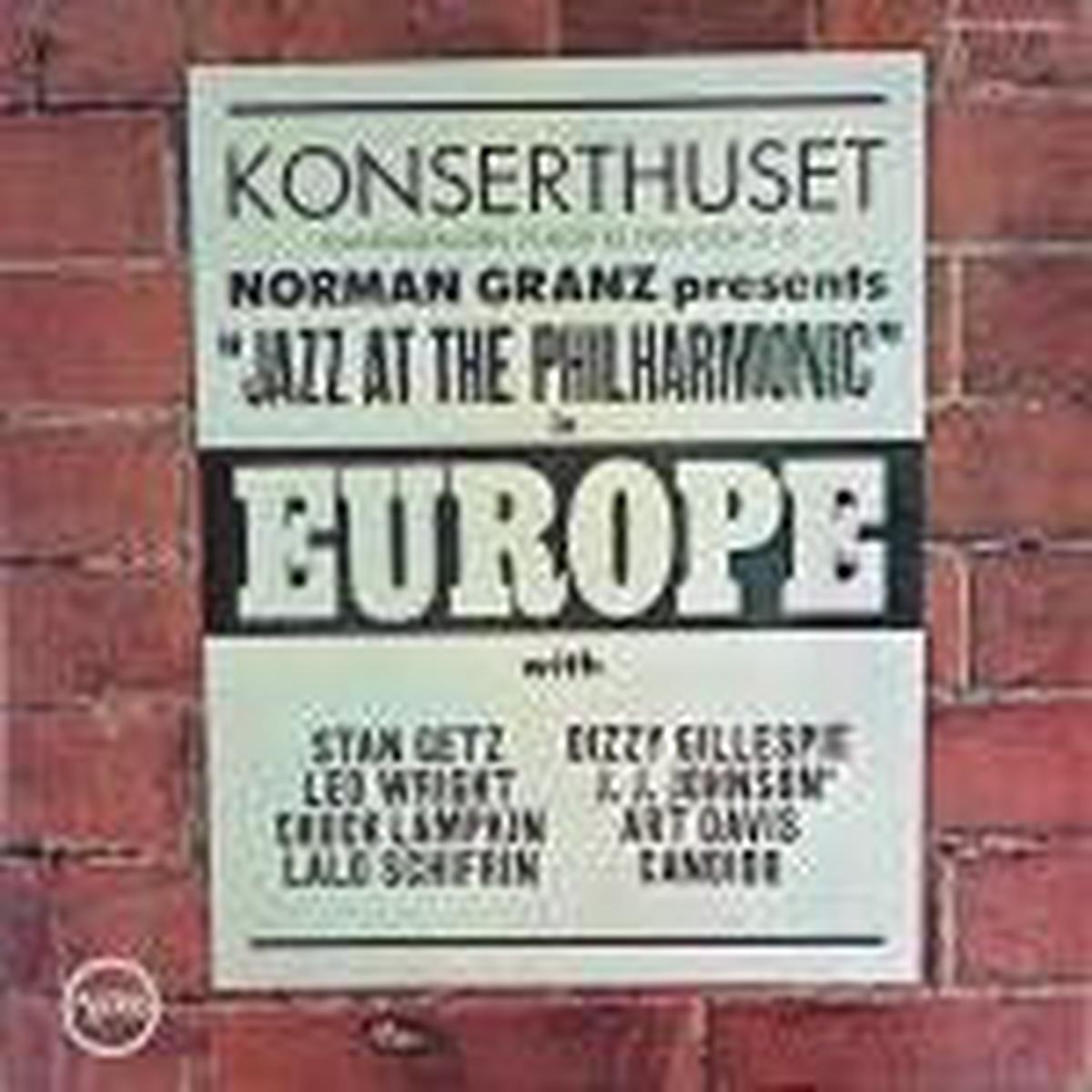 Various Artists Norman Granz Presents "Jazz At The Philharmonic" In Europe LP
