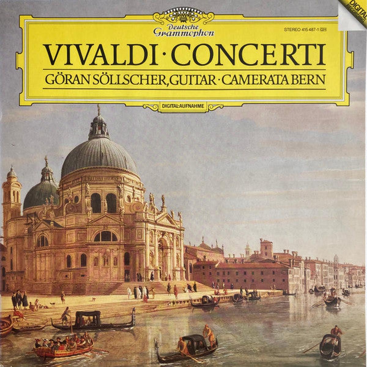 Vivaldi. Gran Sllscher, Camerata Bern Concerti LP