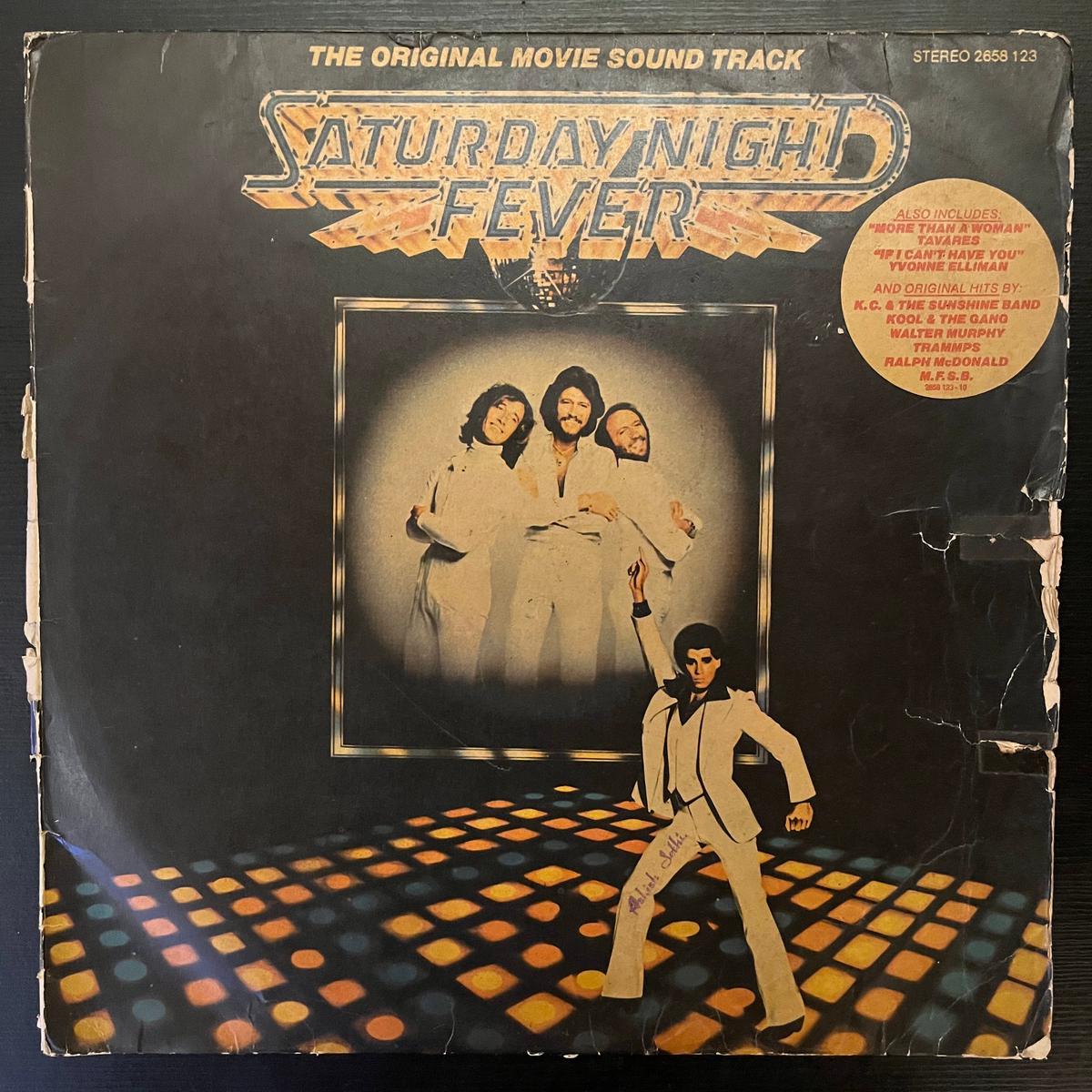 Various Artists - Saturday Night Fever (The Original Movie Sound Track) (Indian Pressing) ( (Used Vinyl - VG) AS Marketplace