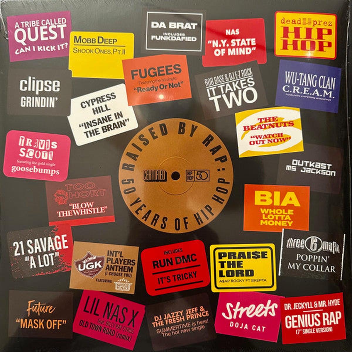 VARIOUS ARTISTS RAISED BY RAP: 50 YEARS OF HIP HOP