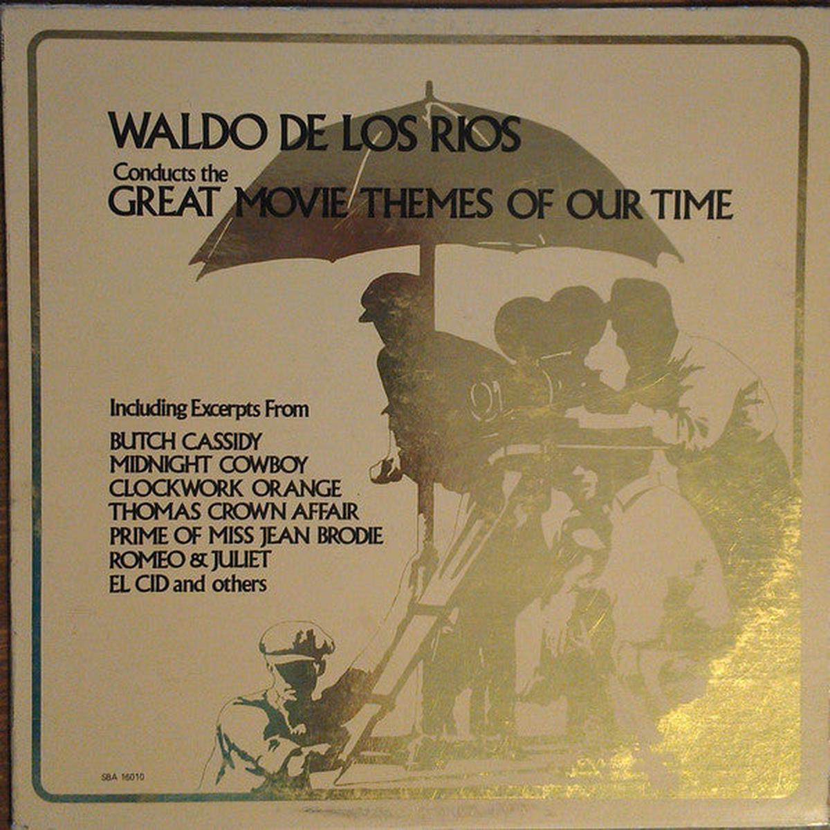 Waldo De Los Rios Conducts The Great Movie Themes Of Our Time -1972- Pop, Classical, Stage & Screen (vinyl)