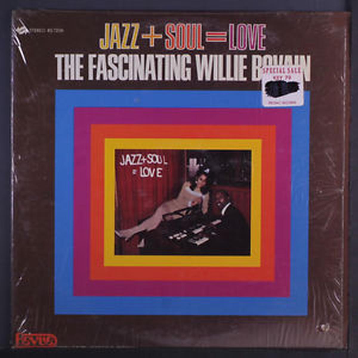 Willie Bovain  Jazz + Soul = Love Soul-Jazz, Rhythm & Blues (vinyl)