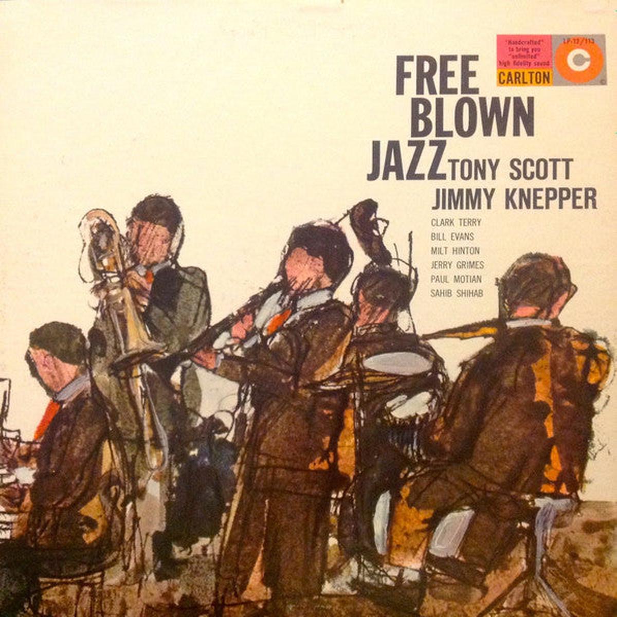 Tony Scott  Jimmy Knepper  Free Blown Jazz 1959 Genre: Jazz Style: Hard Bop ( rare vinyl)