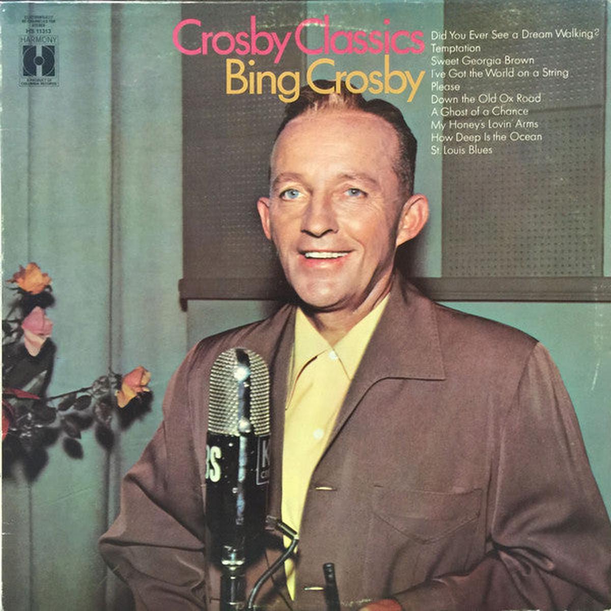 Bing Crosby Crosby Classics - 1969-Pop, Ballad, Vocal (vinyl)