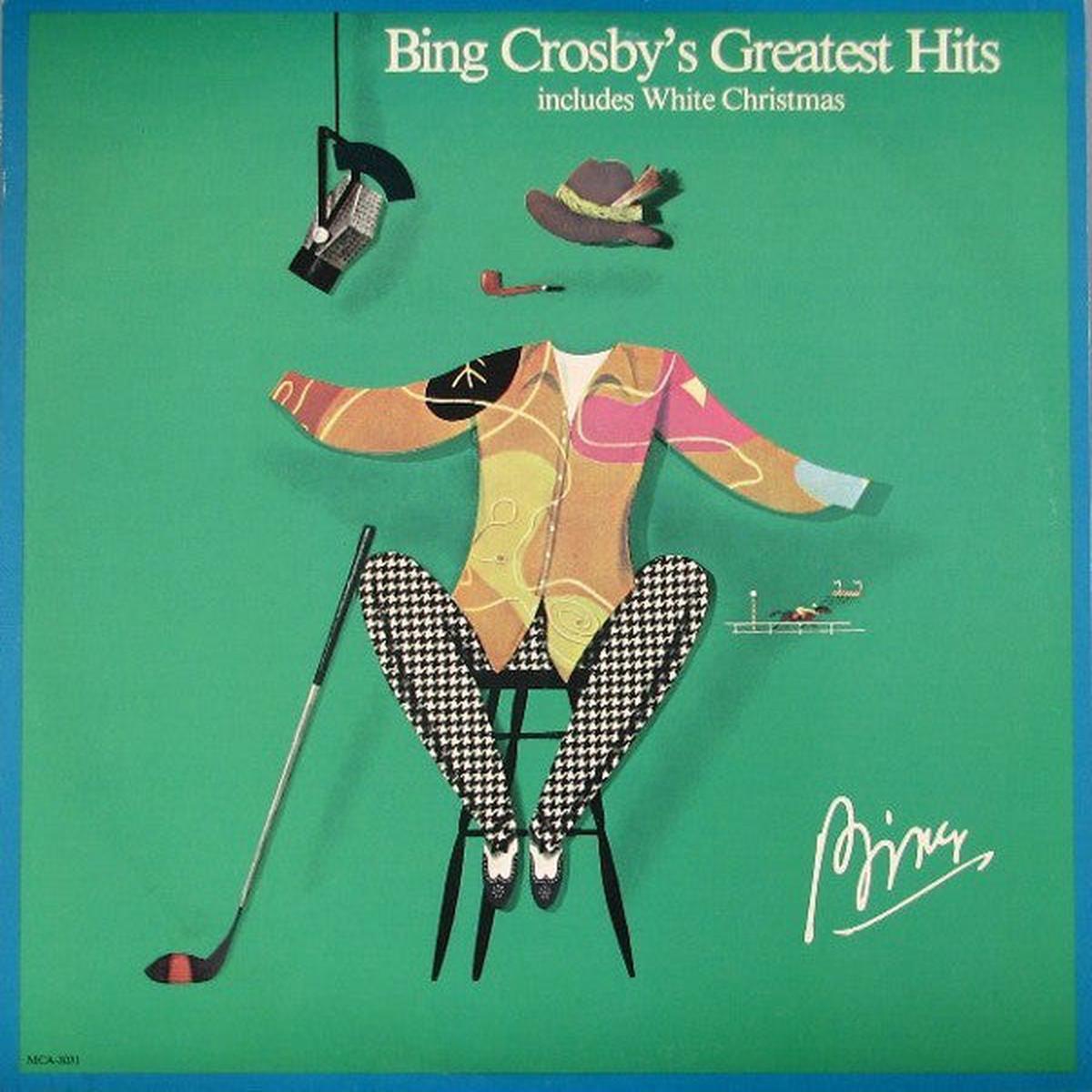 Bing Crosby  Bing Crosby's Greatest Hits (Includes White Christmas) 1977-Christmas ,Pop (vinyl)