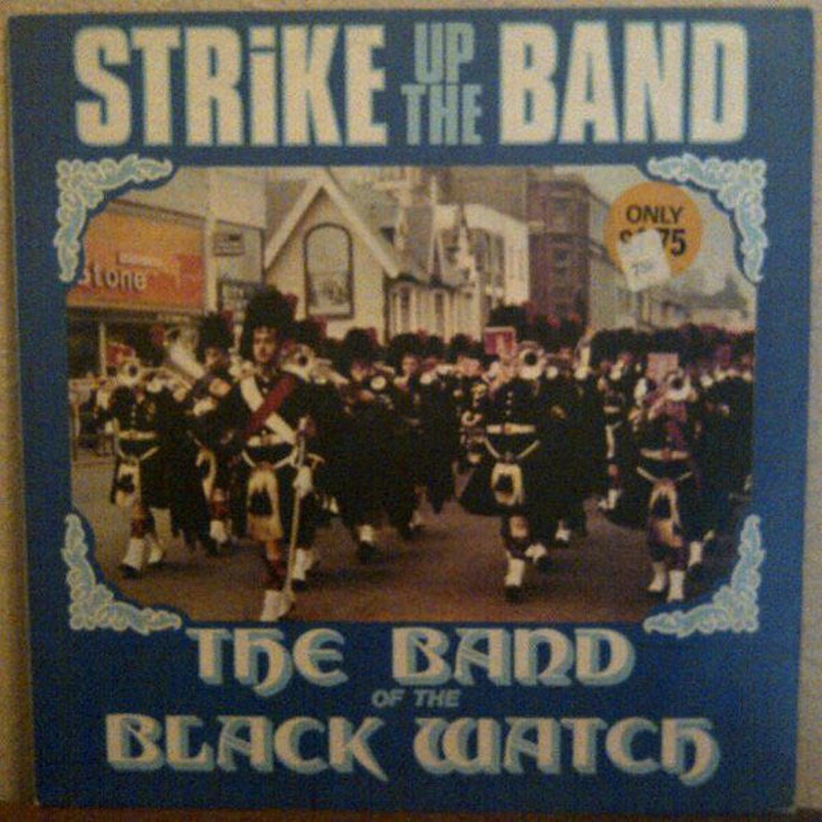 Black Watch The Band Of The Black Watch - 1976 Brass Band, Military, Pipe & Drum (Vinyl)