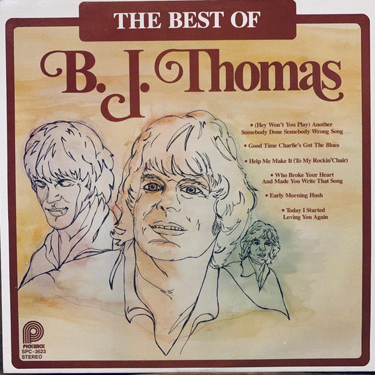 B.J. Thomas The Best Of B.J. Thomas - 1978- Rock, Pop, Folk, World, & Country (Vinyl)