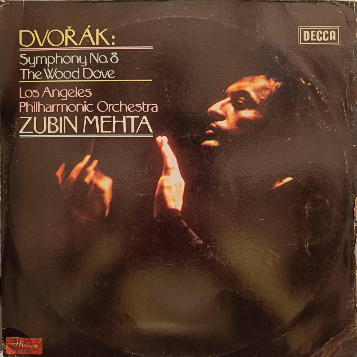 Zubin Mehta - Symphony No.8 / The Wood Dove (Used Vinyl - VG+) NJ Marketplace