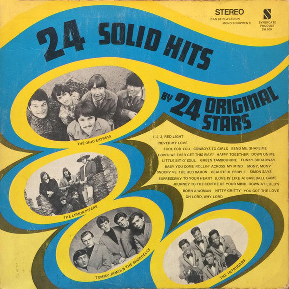 Various 24 Solid Hits 1970 Psychedelic Pop/Soul (rare vinyl)
