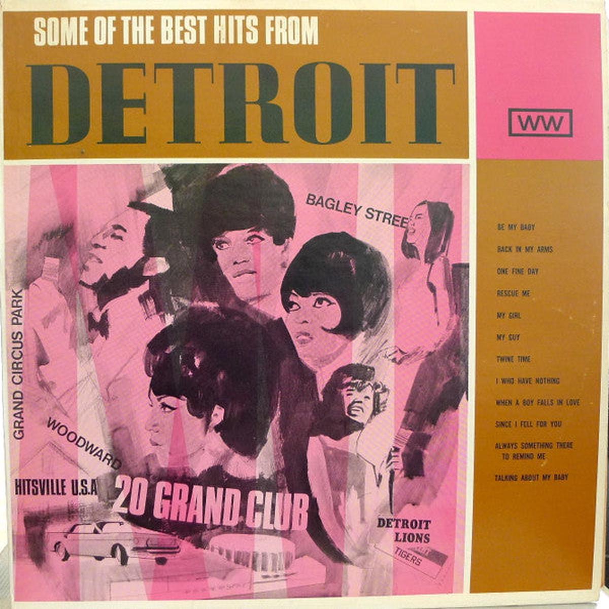 World Wide Productions  Some Of The Best Hits From Detroit - Funk / Soul (Vinyl)