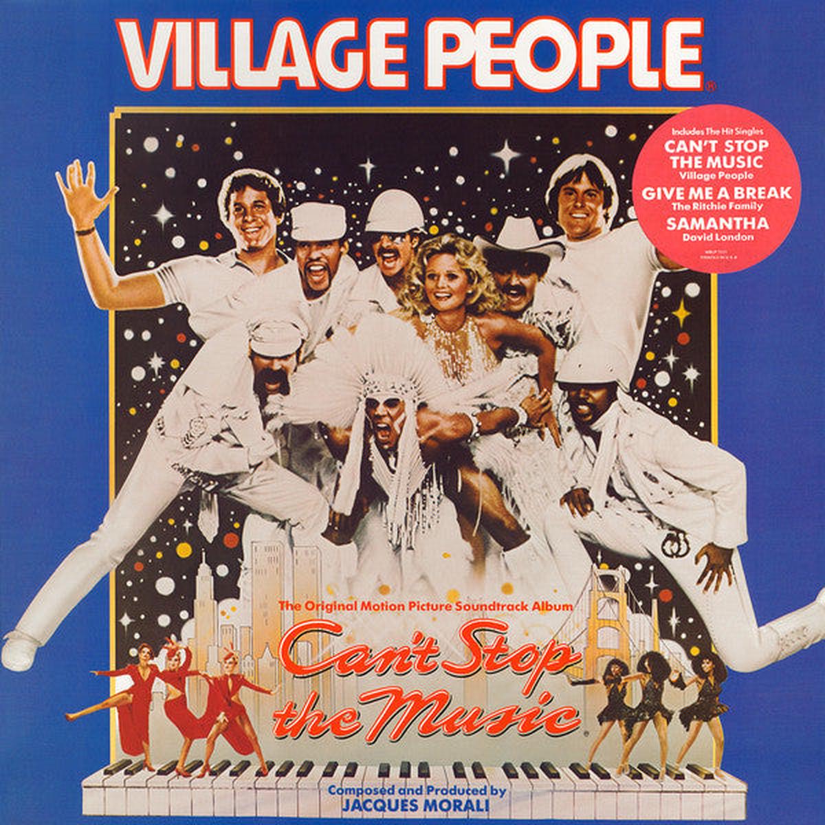 Village People  Can't Stop The Music - The Original Motion Picture Soundtrack Album - 1980  Pop, Stage & Screen (vinyl)