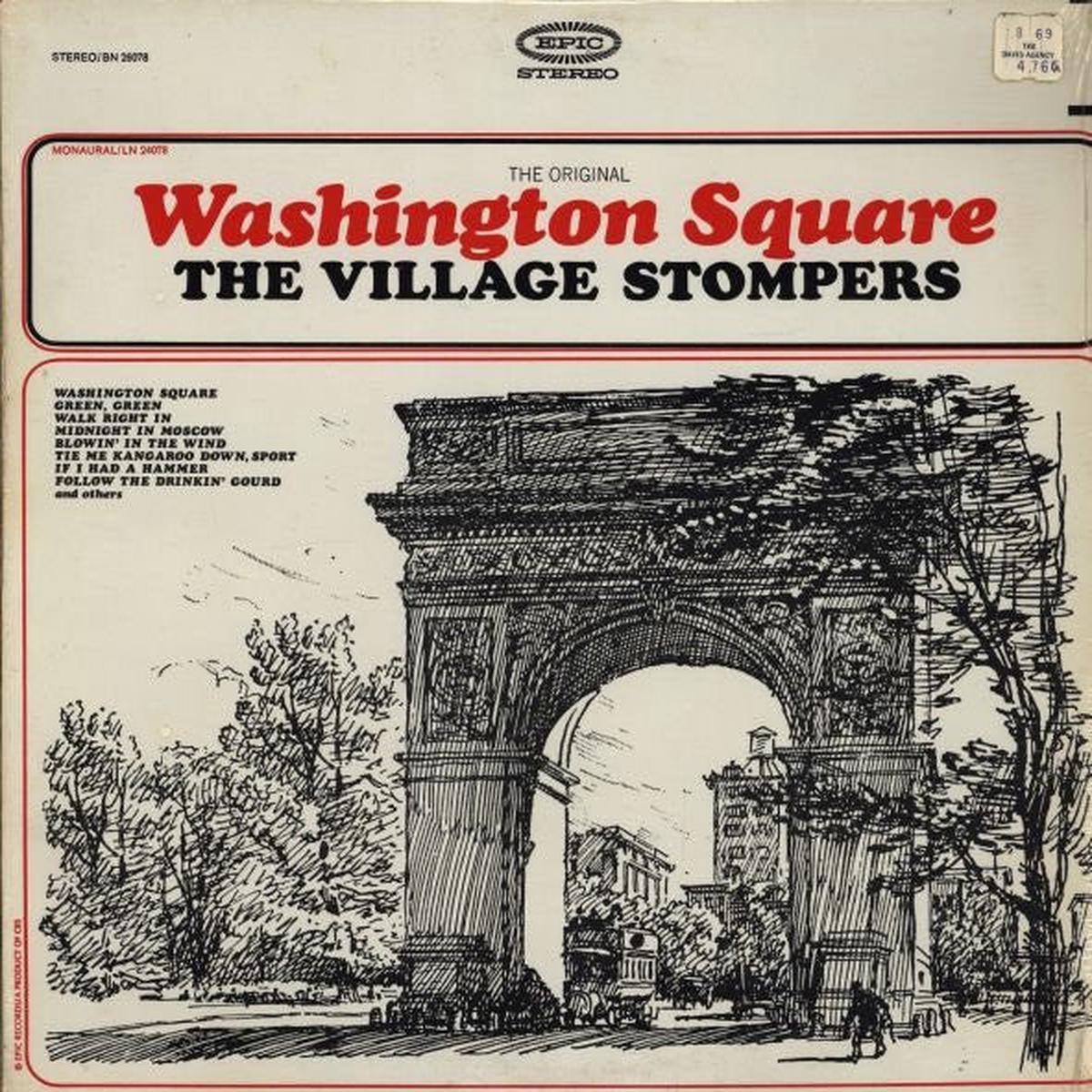 Village Stompers,The The Original Washington Square -1963 - Big Band, Dixieland, Cool Jazz (Vinyl)