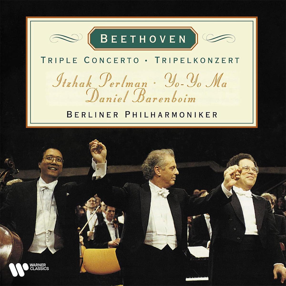 Beethoven: Triple Concerto (EU Press) - Itzhak Perlman, Berlin Philharmonic Orchestra(Vinyl) (BD)