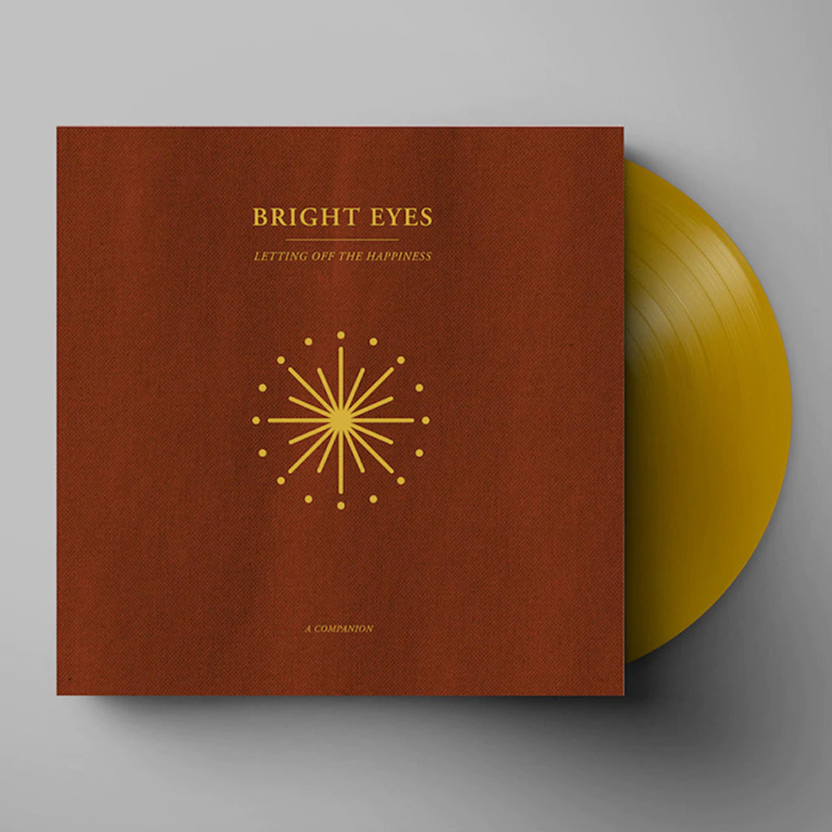 Bright Eyes Letting Off The Happiness: A Companion LP (Gold Vinyl, Download)