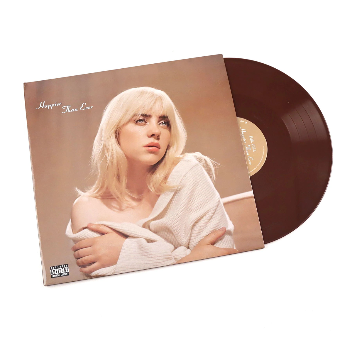 Billie Eilish Happier Than Ever 2LP (Limited Edition Brown Vinyl, Gatefold)