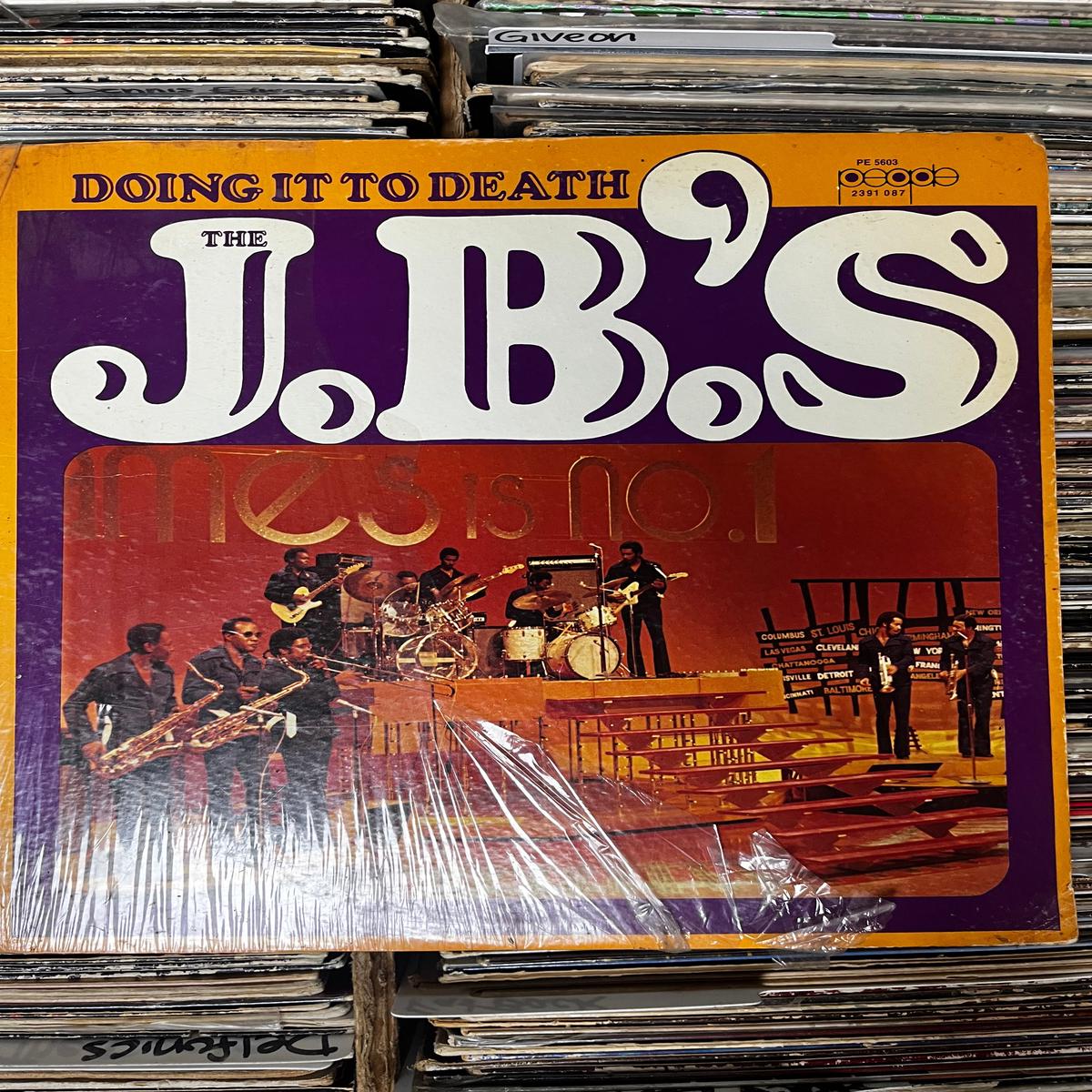 The J.B.'s  Doing It To Death Vinyl Lp 2391 087 VG/VG+