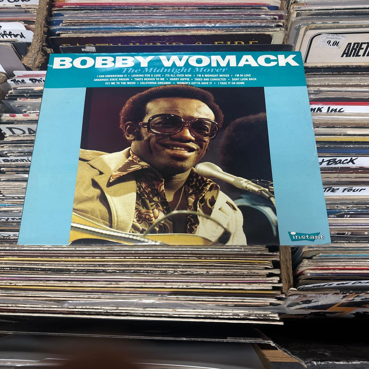 Bobby Womack  The Midnight Mover Vinyl LP INS 5000 Near Mint/VG+