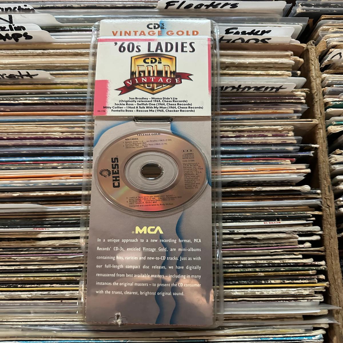 Various  '60s Ladies Vintage Gold Mini Cd