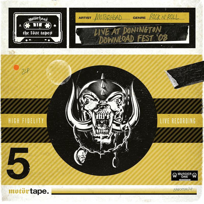 The Lost Tapes Vol. 5: Live at Donington Download Fest '08 (Yellow Vinyl) - Motorhead (Vinyl) (BD)