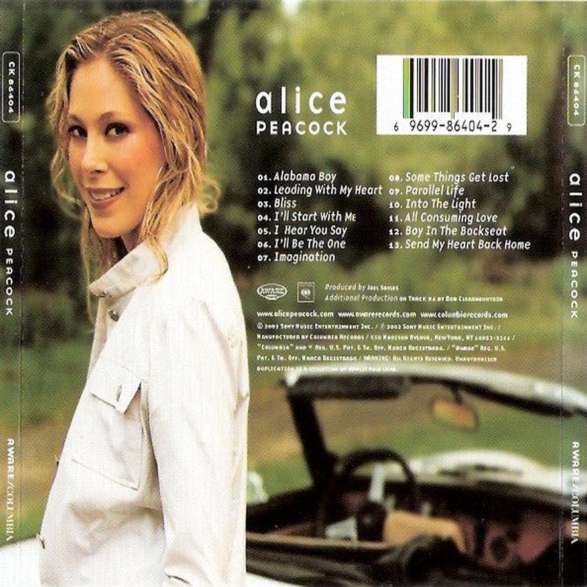 Alice Peacock  Alice Peacock CD Mint Condition