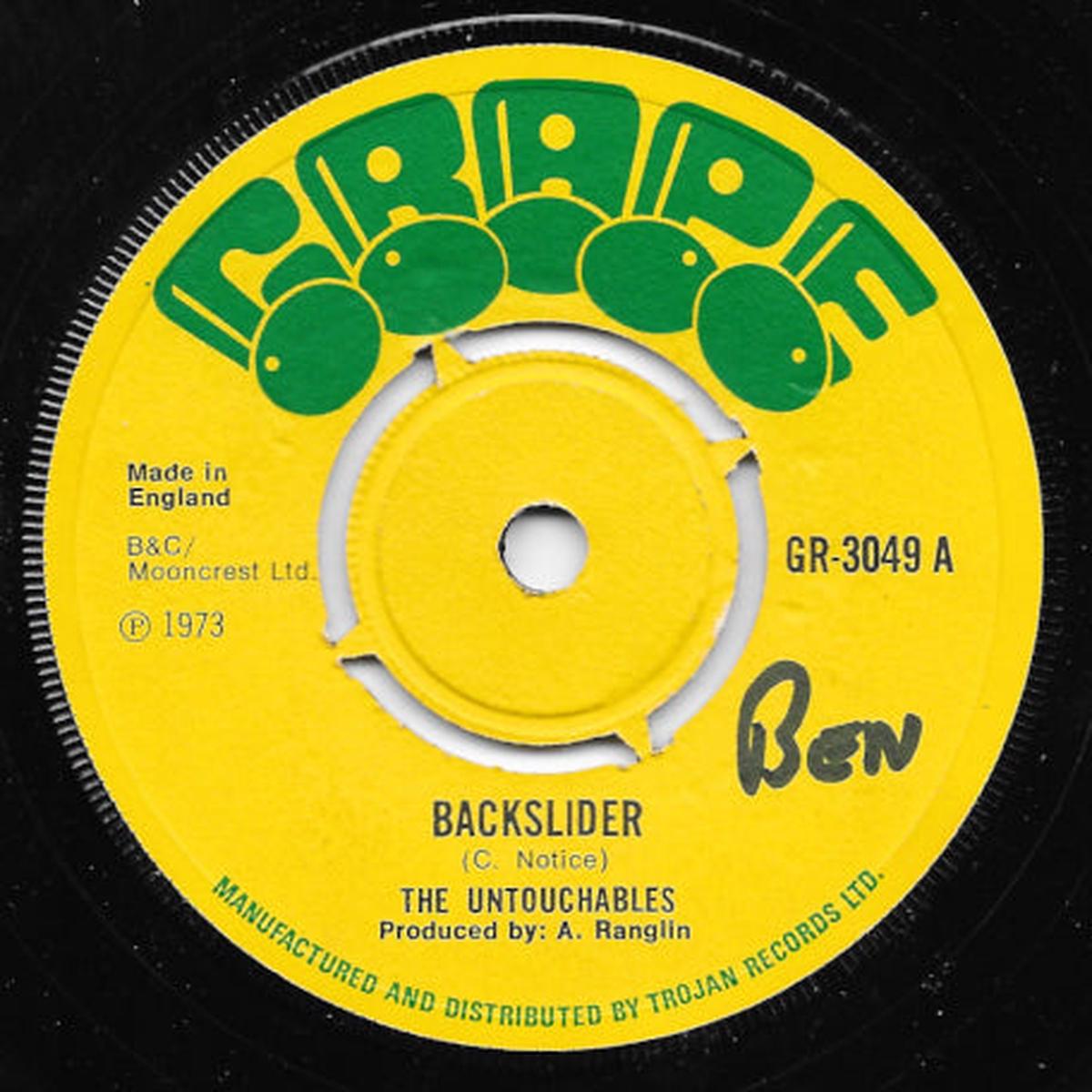 Backslider / Mosquito Dub