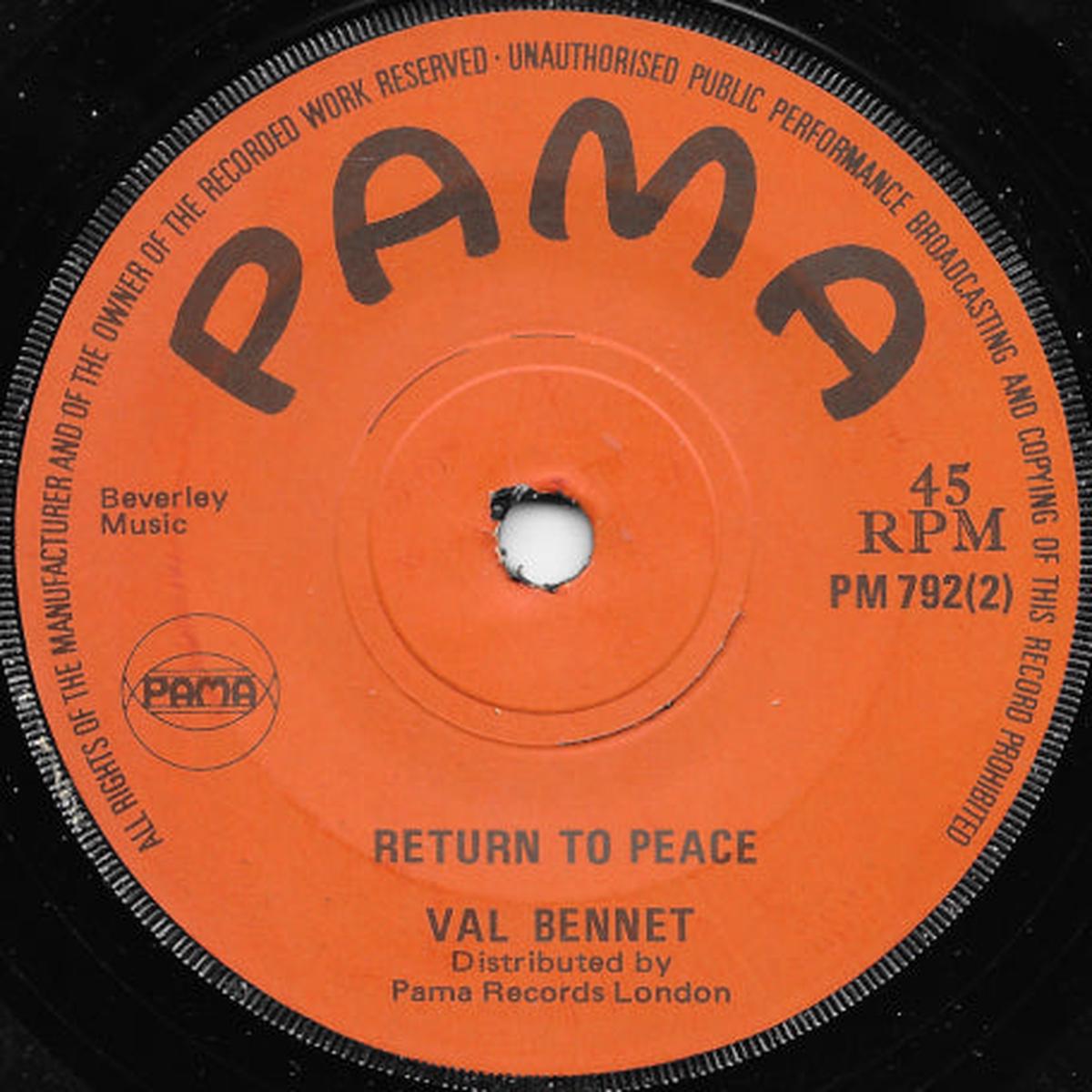 Birth Control / Return To Peace