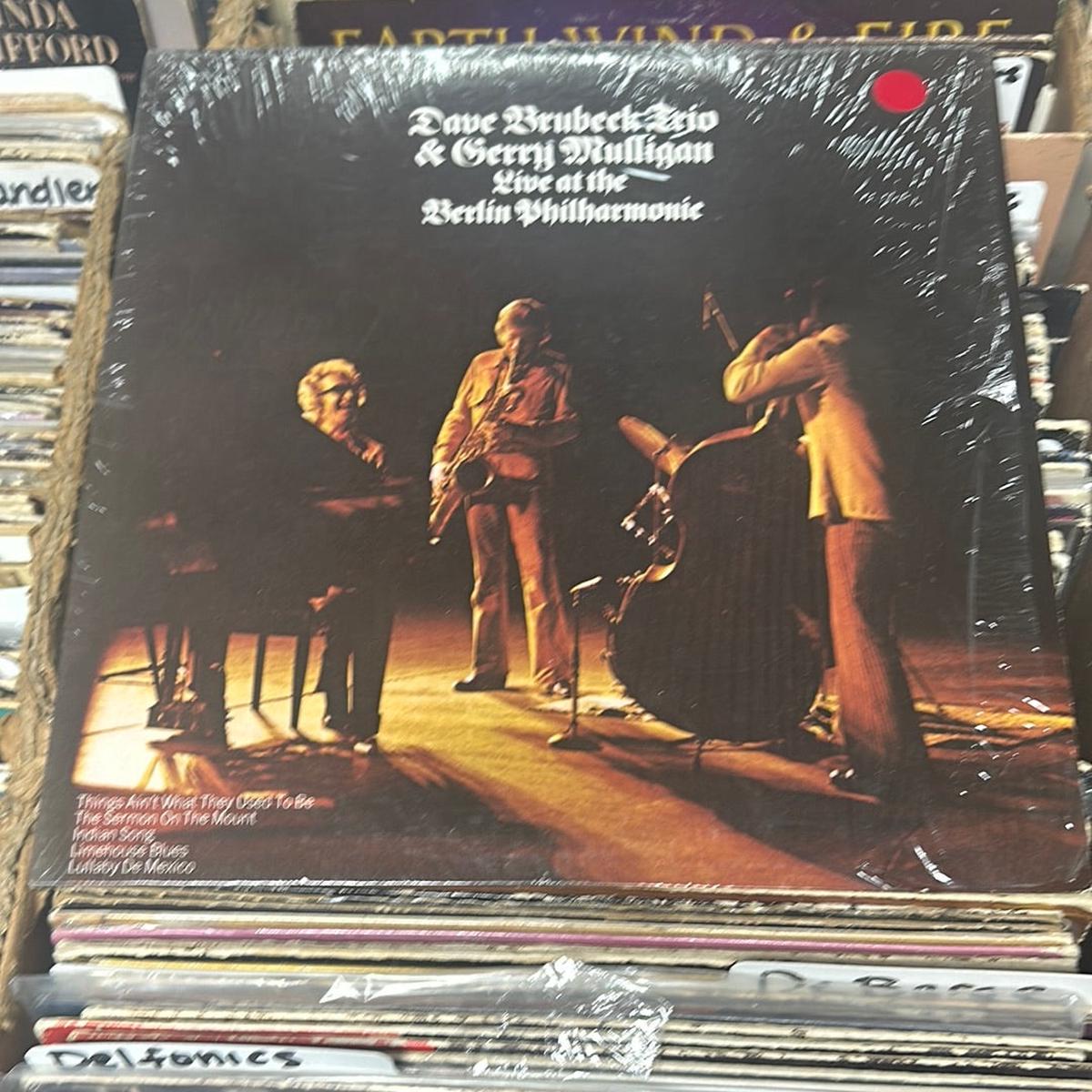 The Dave Brubeck Trio & Gerry Mulligan  Live At The Berlin Philharmonie KC32143 Vinyl LP VG+/VG+