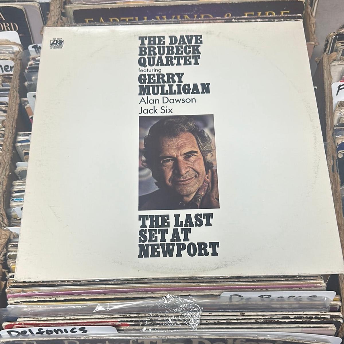 The Dave Brubeck Quartet  The Last Set At Newport SD-1607 (RI) Vinyl LP VG+/VG+