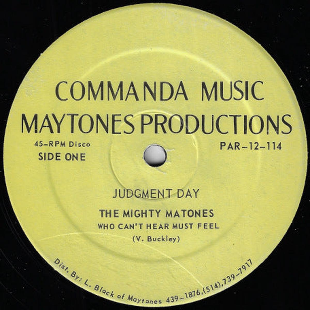 Who Can't Hear Must Feel / Judgement Day