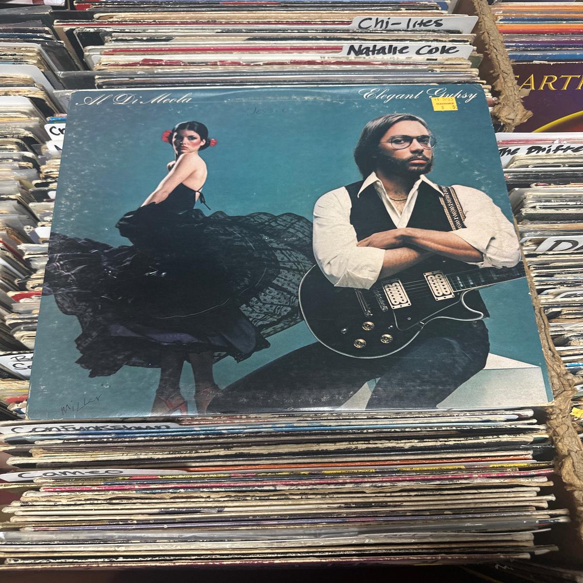 Al Di Meola  Elegant Gypsy Vinyl LP PC 34461 VG+/VG+