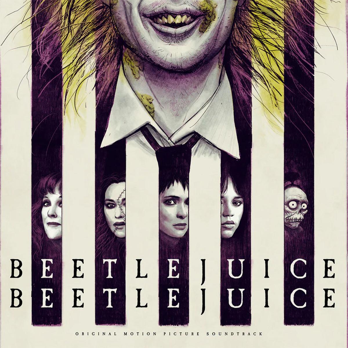 Beetlejuice Beetlejuice O.S.T. (Lime Green & Purple Vinyl) - Various Artists (Vinyl) (BD)