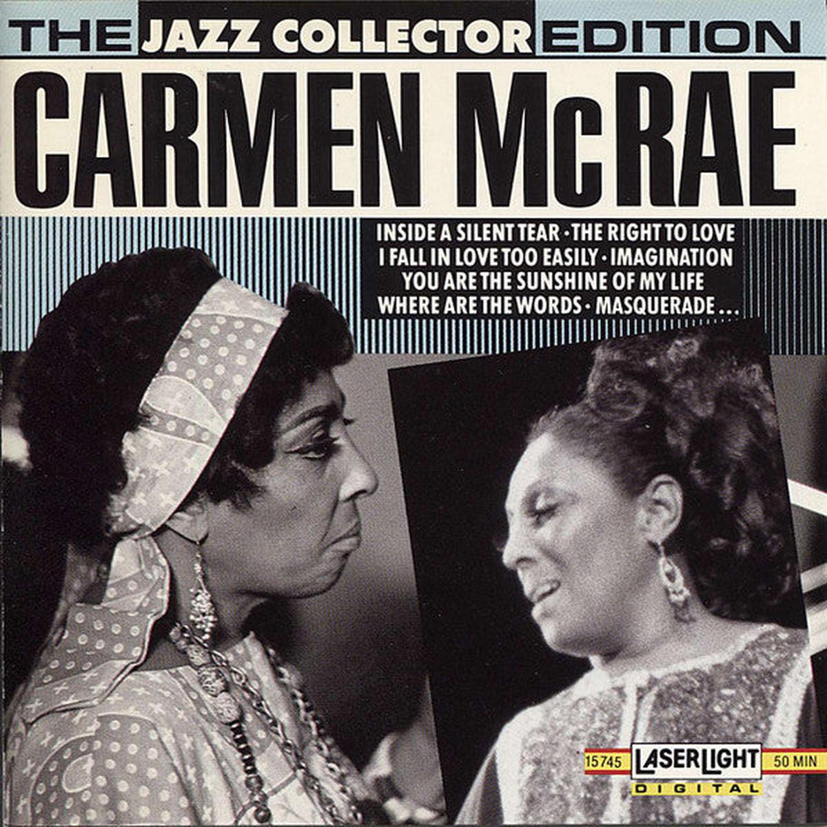 Carmen McRae  Carmen McRae CD VG+/VG+