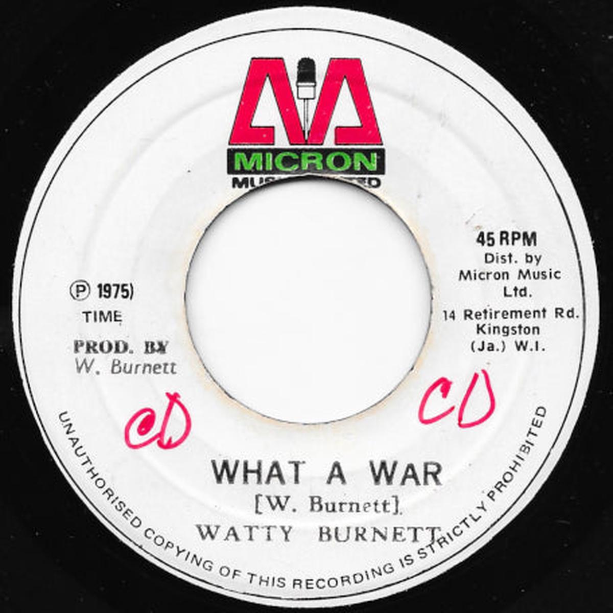 What A War / War Dub